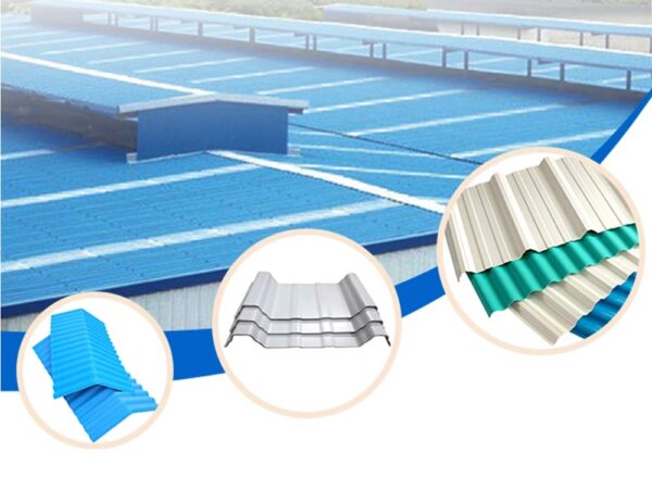 Láminas de plástico corrugado para techos de ASA UPVC, láminas de resina sintética para techos, a la venta