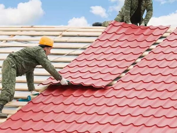 Materiales de construcción resistentes a la intemperie ASA Teja española de PVC
