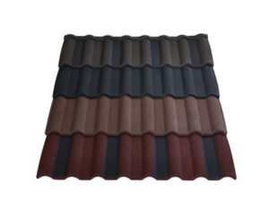 Tejas clásicas de acero y aluminio revestidas de piedra